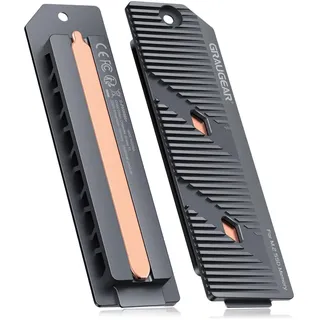 GRAUGEAR Kühlkörper SSD M.2NVMe PS5 Slim&Pro Speichererweit.