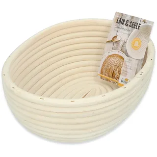 RBV Birkmann Gärkörbchen Laib & Seele oval 24,5 x 18,5 x 9,5 cm