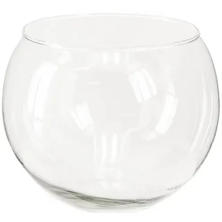 Florists Products Tischvase Kugelvase Glas Dekovase Tischvase rund Ø15,5cm klar