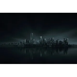 Fototapete PAPERMOON "Photo-Art MIGUEL ANGEL MARTIN, NEW YORK SKYLINE", bunt, B:4,5m L:2,8m, Vlies, Tapeten