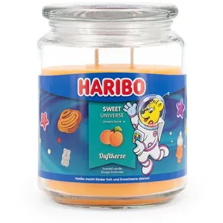 Haribo Duftkerze TM Blau,Orange,Transparent