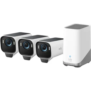 eufy eufyCam S3 Pro 3-Kamera-Set