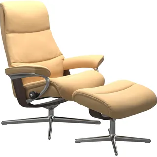 Stressless Fußhocker View 57 x 43 x 47 cm Gelb
