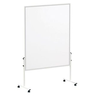 Maul Moderationstafel MAULsolid 63659, Whiteboard, mit Rollen, 120 x 150 cm, weiß