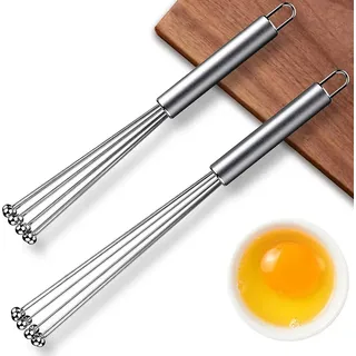 Stück,edelstahl,kugel,schneebesen,draht,ei,schneebesen,set,geeignet,für,küche,kochen,,rühren,,schneebesen,,schlagen,(10,zoll,und,12,zoll)