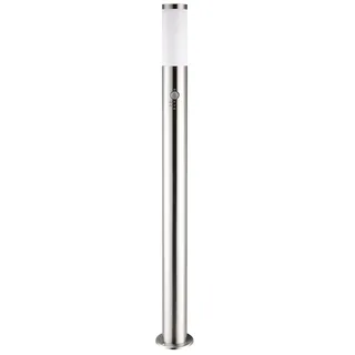 monzana Außenleuchte Edelstahl 100,0 cm inkl. Bewegungsmelder Silber