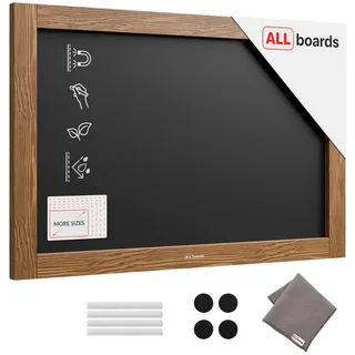 ALLboards Kreidetafel 60 x 40 cm Schwarz