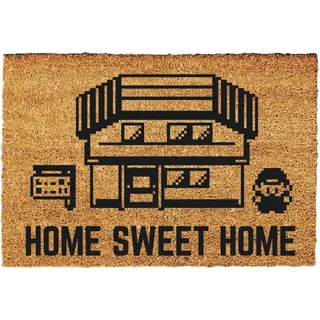 Pokemon inspiriertes Home Sweet Home 60cm x 40cm Fußmatte kokos lustig, Fußmatte, Türmatte