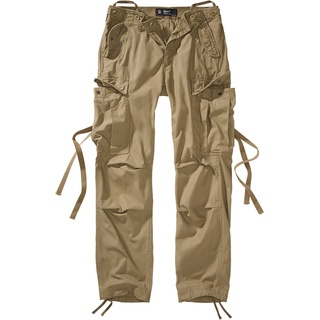 Brandit Cargohose - Ladies M65 Vintage Trouser - W27L32 bis W36L34 - für Damen - Größe W28L32 - camel - W28L32