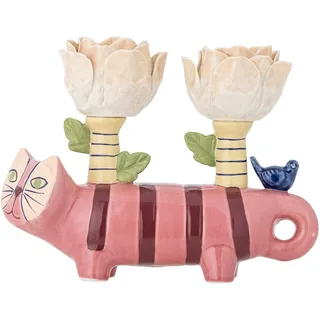 Bloomingville Kerzenhalter Missy Steingut Pink