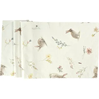 Sander - Tischläufer - Bunny Bloom, 50 x 140cm, 100% Baumwolle