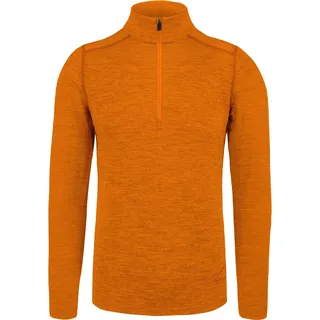 normani Outdoor Sports Normani, Herren Merino Langarm mit 1/4 Zipper Canberra - XL