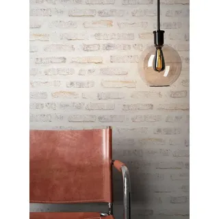 Newroom Vliestapete Muster1 Tapete Steintapete Stein,Ziegelstein,Klinker, Beige Tapete Stein Modern - Steintapete Steinoptik Creme Natur Ziegelstein 3D Optik für Schlafzimmer Wohnzimmer Küche, Steinoptik beige