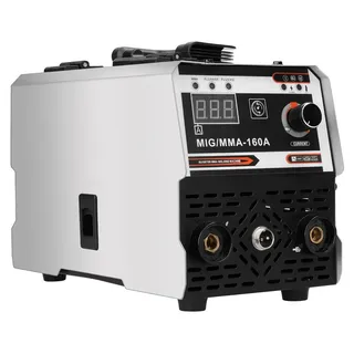 Schweißgerät - MIG MMA 2-in-1 - 160 A - Schutzgas - IGBT-Gleichstrom-Inverter - Automatischer Drahtvorschub - Einstellbarer Strom - EU-Stecker