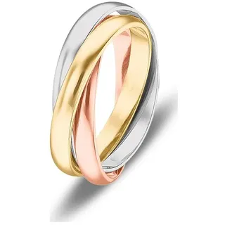 CHRIST Damenring 82660054 - tricolor - 48