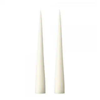ester & erik Tafelkerze Kegelkerzen Set Cone Candle Ivory (2-teilig)