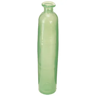 Florists Products Tischvase Elegante Glasvase im Shabby-Chic für stilvolle Dekoration grün