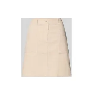 Opus Miniröck aus Cord Macadamia 40
