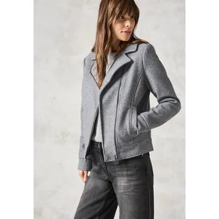Cecil Bikerjacke, in Woll-Optik Cecil platinum grey mel. L (42),