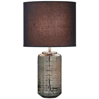 Mirabeau Tischleuchte Tischlampe Eldarion grau/schwarz grau|schwarz