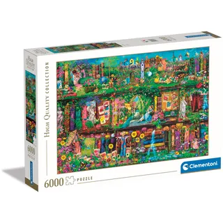 CLEMENTONI Garden Shelf Puzzle - Puzzle 6000 Teile Erwachsene - Puzzle Erwachsene in 168 x 118 cm - Puzzle Erwachsene anspruchsvoll von Clementoni 36532