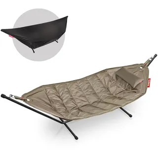 Fatboy Headdemock deluxe taupe inkl. Gestell, Kissen und Abdeckhaube
