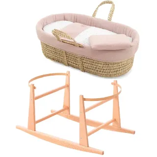 Cambrass Plumeti 39x80x61 Cm Baby Mose - Pink / Natural - One Size