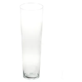 Vase - konisch - hoch - Glas - 60 cm - Transparent