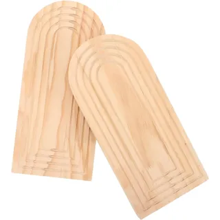 Stück Boho Landhausstil Wandhängende Blumentopf Aus Holz Für