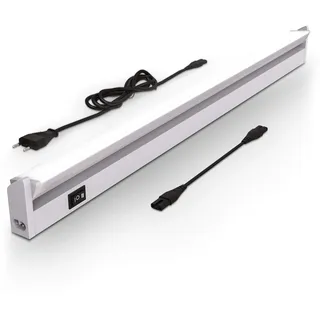 B.K.Licht - Unterbauleuchte - 6,8w, 740lm, LED Stecker, erweiterbar, CCT, silber,