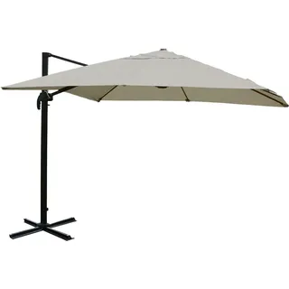 Gastronomie-Luxus-Ampelschirm HWC, Sonnenschirm Ø 4,30 m - 3x3 m