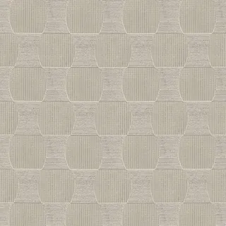 Bricoflor Geometrische Tapete Modern Graue Vliestapete mit Retro Muster im 60er Jahre Stil Skandinavische Vlies Mustertapete mit Vinyl für Wohnzimmer