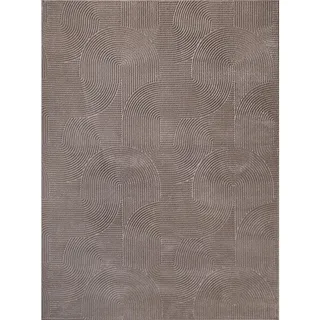 KADIMA DESIGN DALAR Kurzflorteppich 80 x 150 cm Beige