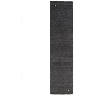 Pergamon Gabbeh Shiva Teppichläufer 70 x 300 cm Anthrazit