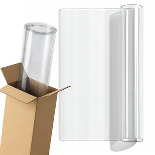 Tulup Schutzmatte, Transparent, Kunststoff, Rechteckig, 40x80x0.2 cm, Wohntextilien, Tischwäsche, Tischsets