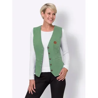 Sieh an! Jeans-Weste in eucalyptus | Gr.: 50