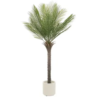 ML-Design Künstliche Palme 150 cm Groß im Topf, für Indoor/Outdoor