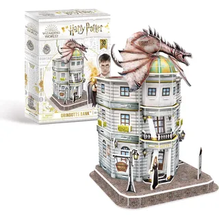 University Games 7615 Harry Potter Gringotts Bank 3D Puzzle
