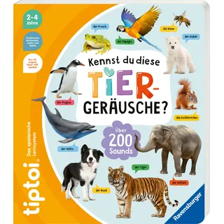 Ravensburger tiptoi Kennst du diese Tiergeräusche?