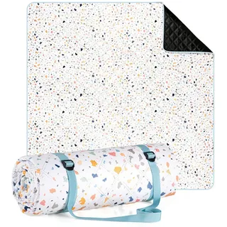Blumtal Picknickdecke Boho/Terrazzo 200 x 200 cm