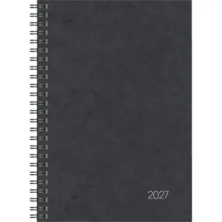 Brunnen Buchkalender Mod. 796 A5 schwarz 2027