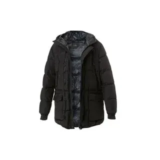 PEUTEREY Herren Daunenjacke schwarz unifarben, schwarz, Herbst/Winter 2023/2024