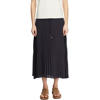 Comma, Faltenrock Damen Blau 44