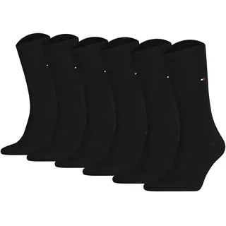 Tommy Hilfiger Socken 6er Pack Schwarz 39-42