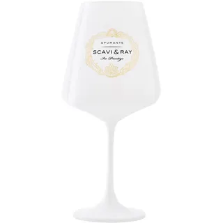 SCAVI & RAY Ice Prestige Gläser 6er Set – mit 0,2 l Nutzvolumen – weiße Prosecco-, Champagner- & Weingläser – ideal für den SCAVI & RAY Ice Prestige – Stilvoller Genussmoment für besondere Anlässe