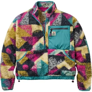 Passenger Ravi Recycled Sherpa Fleece Pullover Blau L