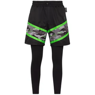 Plein Sport Sporthose Camouflage Schwarz 4XL