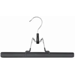 Rudolf Weber Kg Kleiderbügel Klapp-Hosenspanner/Klemmbügel schwarz 26 cm Metall schwarz