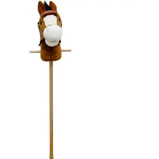 Vedes Steckenpferd mit Sound, braun, 98 cm