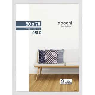 Accent by Nielsen Holz Bilderrahmen Oslo ca. 50x70cm in Farbe White